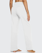 High-Waist Weite Hose — Office Fit，Butt-Lifting