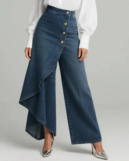 Wrap Denim Broek