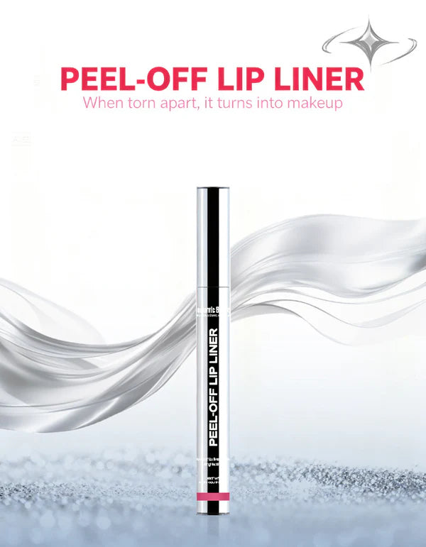 sacheu Lip STAY-N 3-PACK Lip Liner STAY-NPeel-Off Liners for Smudge-Proof All-Day WearVegan Cruelty-Free with Hyaluronic Acid &Squalane