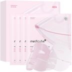 [medicube] PDRN Pink Collagen Gel Mask 4Sheets Salmon DNA Color Changing Pink GlowCollagen Facial Mask Korean Skincare